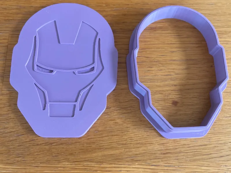 ironman cookie cutter