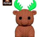 Cute Knitted Moose – STL & 3MF Files for 3D Printing-4