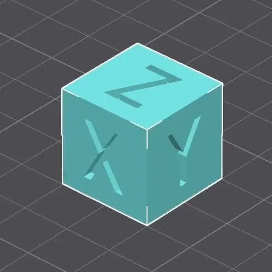 Ender 3 calibration cube