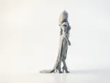 Queen Figurine Female Character 3D Printable-1
