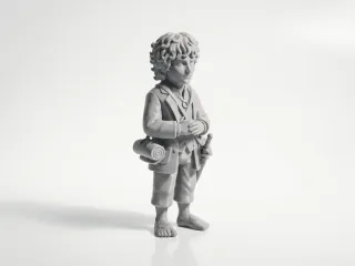 Frodo Figurine Lord of the Rings 3D Printable