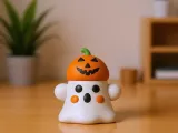 Pumpkin Hat Ghost - Halloween-0