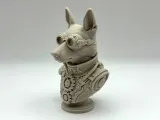 Steampunk German Shepherd Bust-3