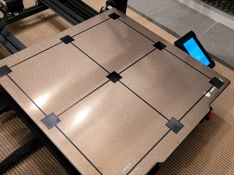 AnyCubic Kobra 2 Max Bev level Squares