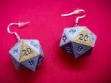D&D dice earrings-0