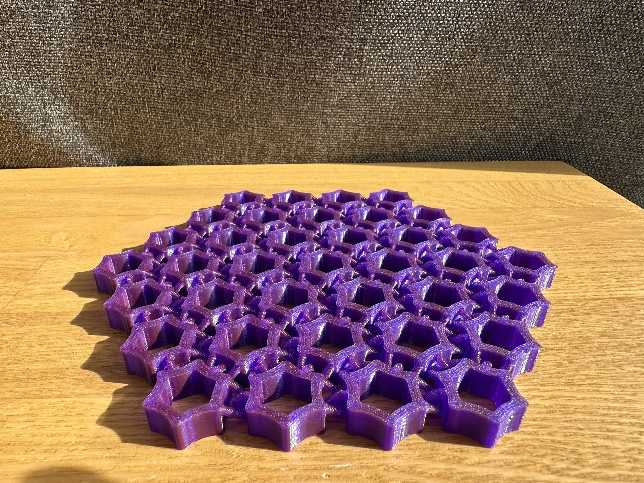 Flexi openwork drink coaster