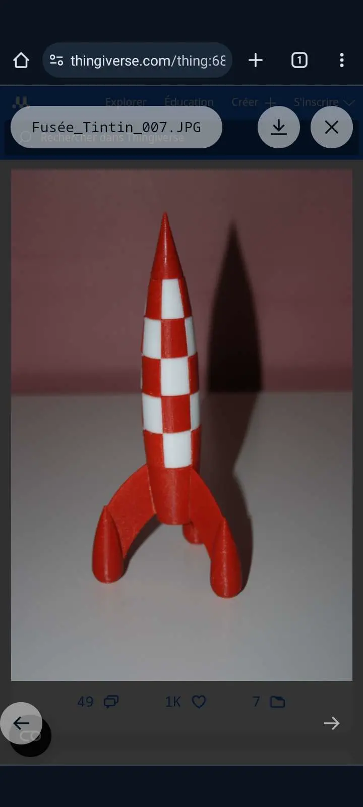 fusée tintin 