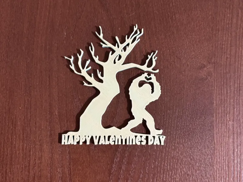 BigFoot Valentines Day