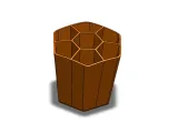 Hexagonal Organizer / Holder at an angle-2