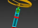 Flying Launcher STL – Helicopter Launcher Toy-2