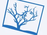 kissing tree stencil -0
