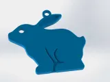 Rabbit Keychain-2
