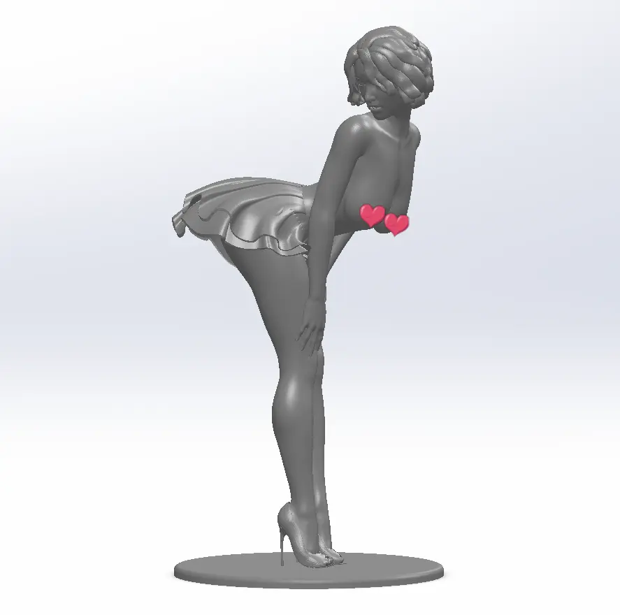 Standing Sexy Girl