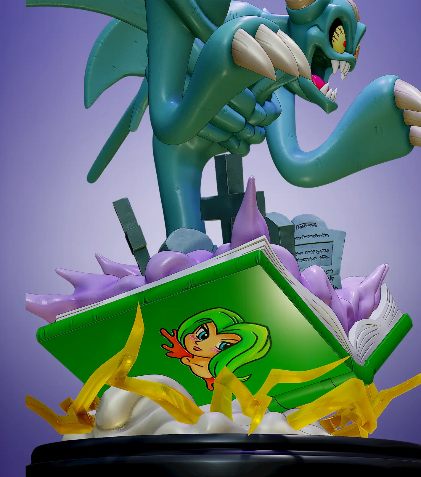 Toon Summoned Skull - figure - yugioh