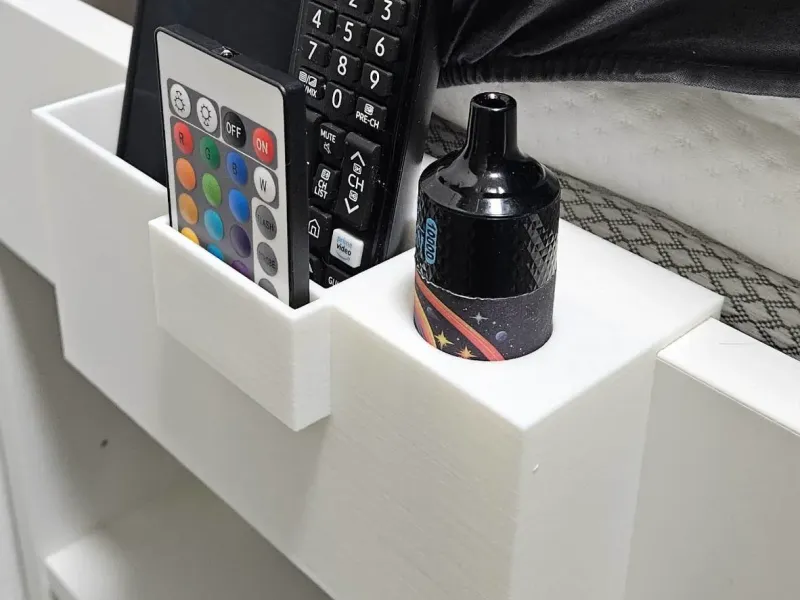 Bedframe storage container