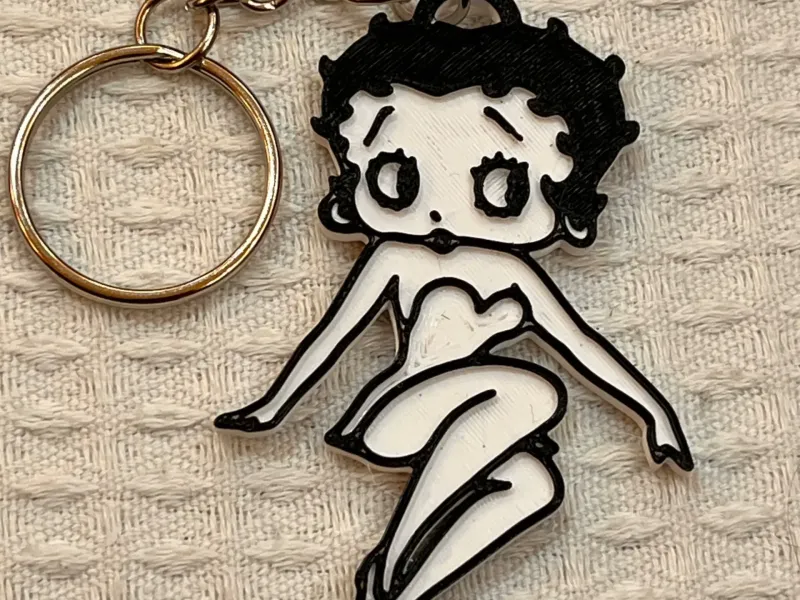 Keychain Betty Boop II