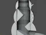 Snowman Dice Tower-4