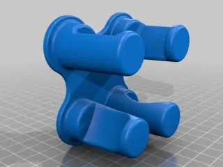 Oculus Rift S controller wall mount 4 hook version