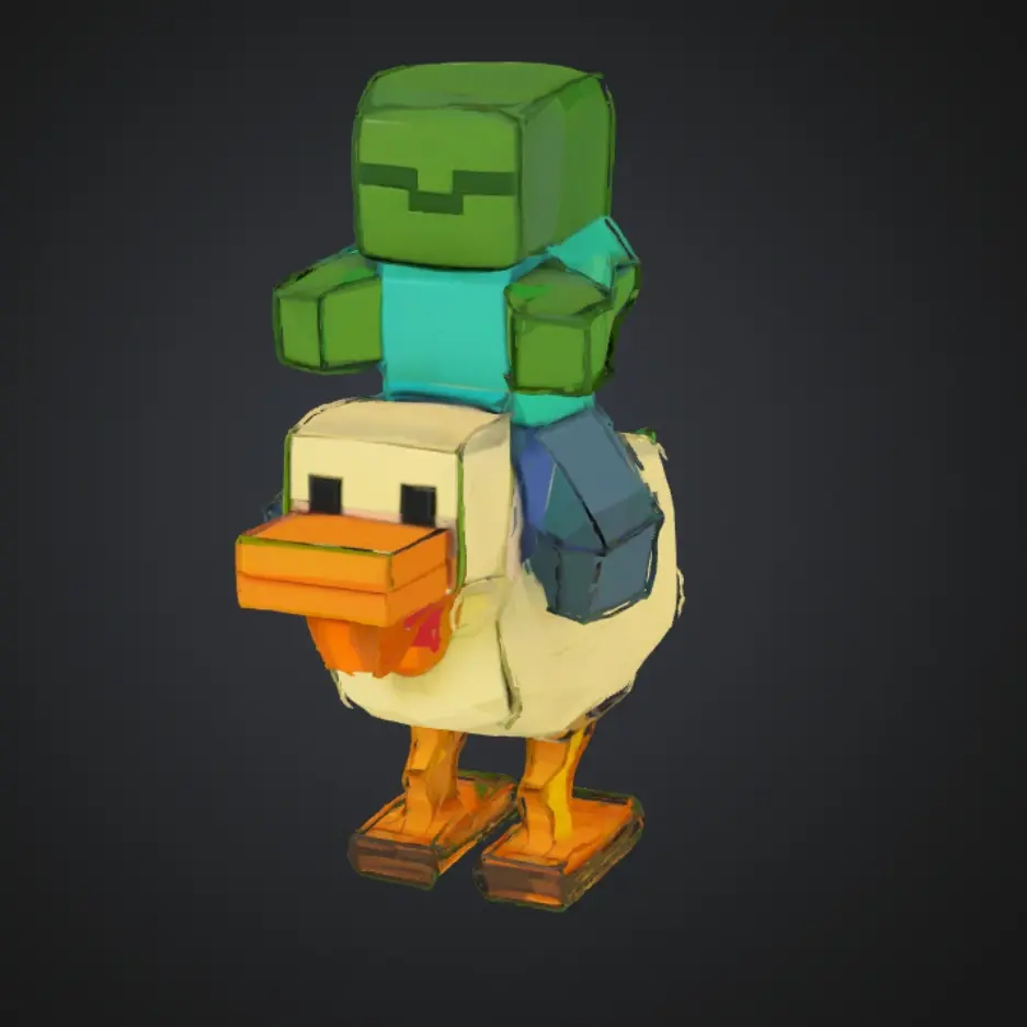 Chicken Jockey - Plush Style