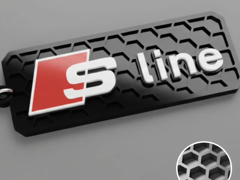 Chaveiro Audi S line S-Line