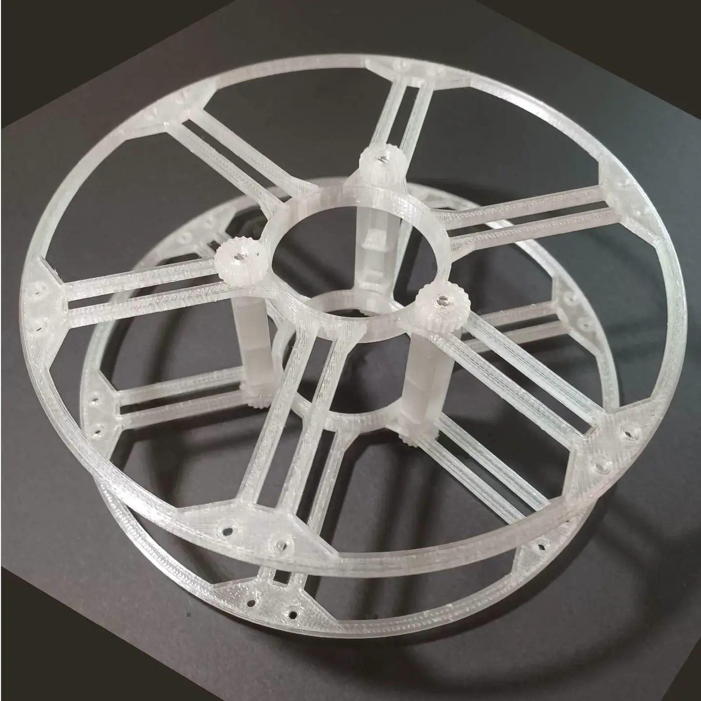 Stool for filament refill