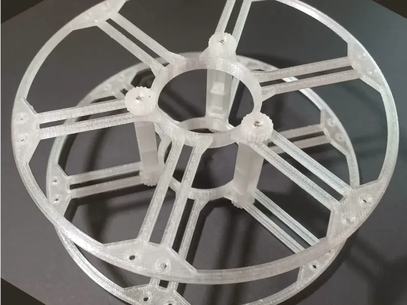 Stool for filament refill
