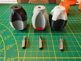 Short screwdriver handles for screwdriver bits-2