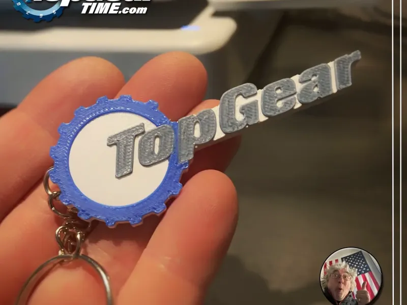 Top Gear Keychain