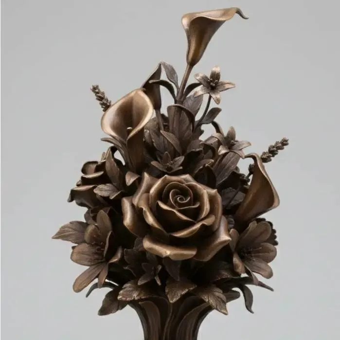Fleurs - sculpture art et décoration