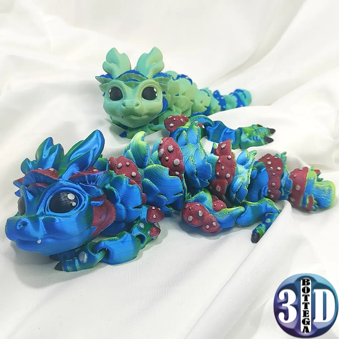 Fungus Dragon, articulated toy