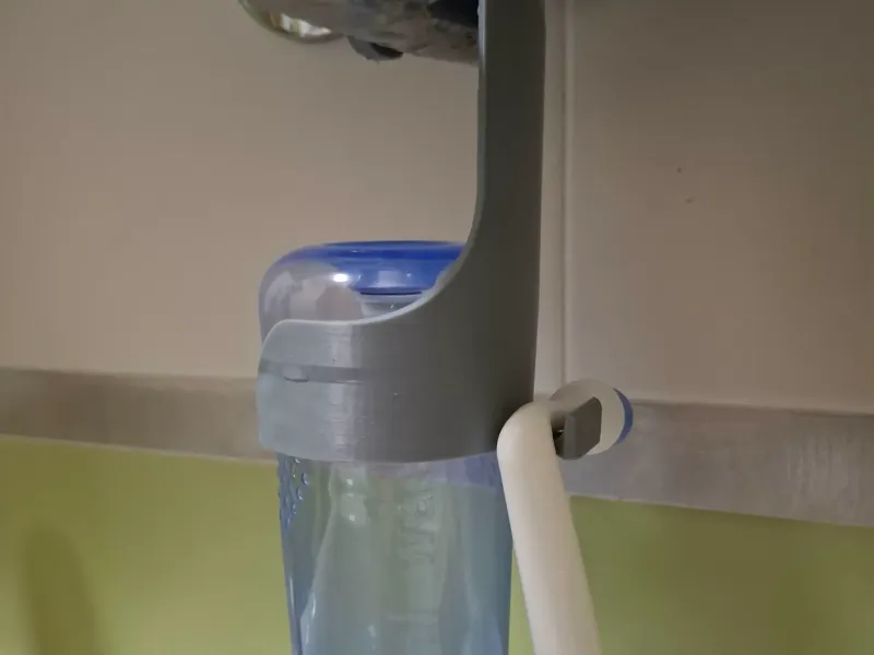 Support for nasal washing