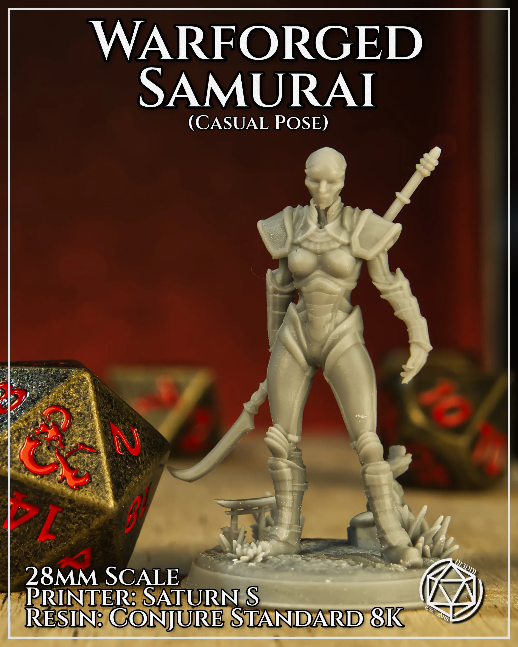 Warforged Samurai Female (Casual)