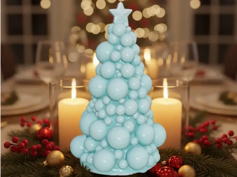 Bubble-style Christmas tree