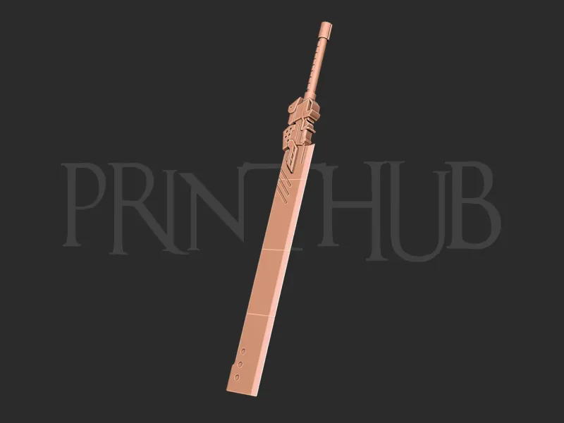 Nier Automata - Type-40 Blade 3d print model