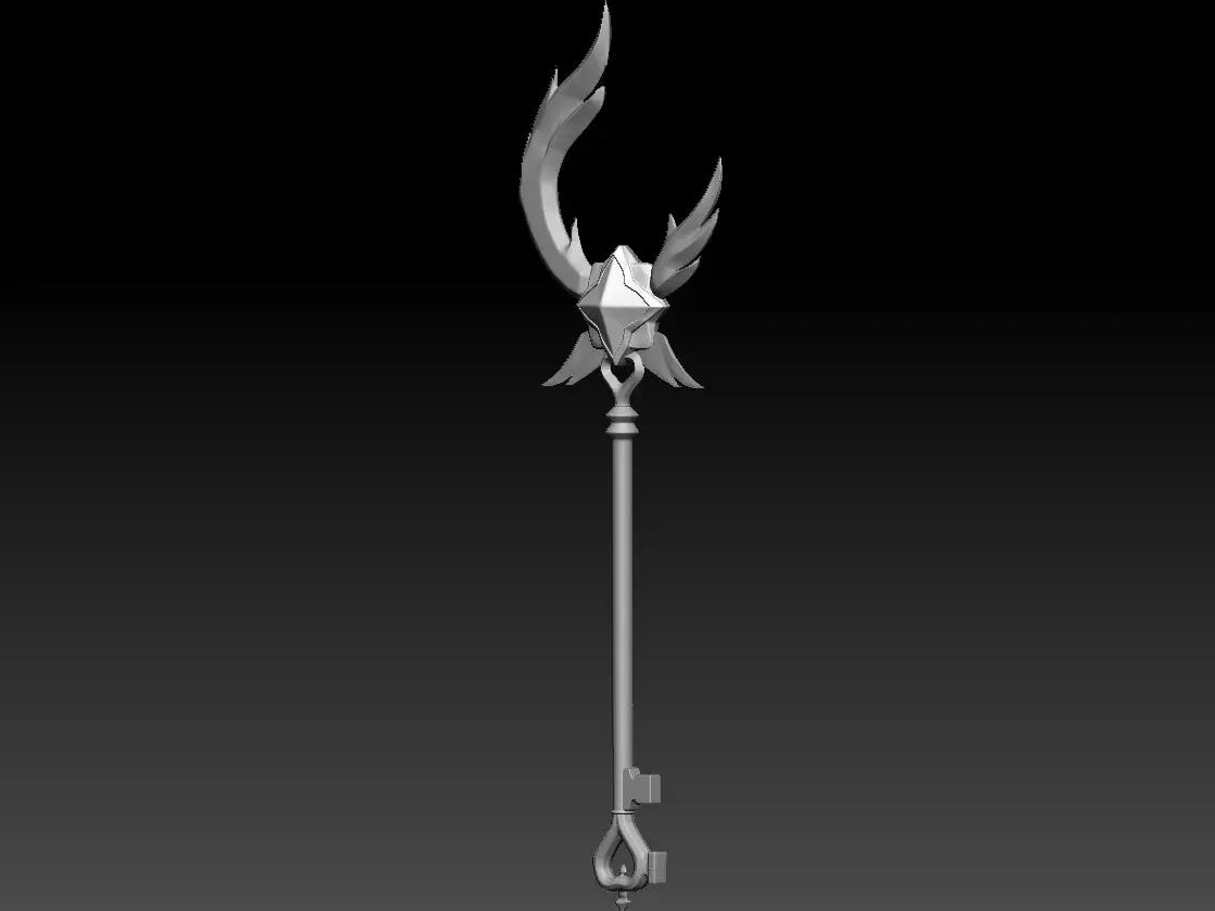 Star Guardian Soraka Wand - REAL SIZE COSPLAY FILE