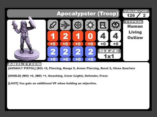 Apocalypster (18mm scale)