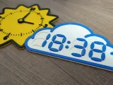 Analog and digital clocks, learn time-5