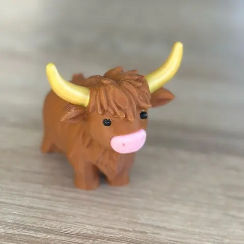 Cow colored building kit