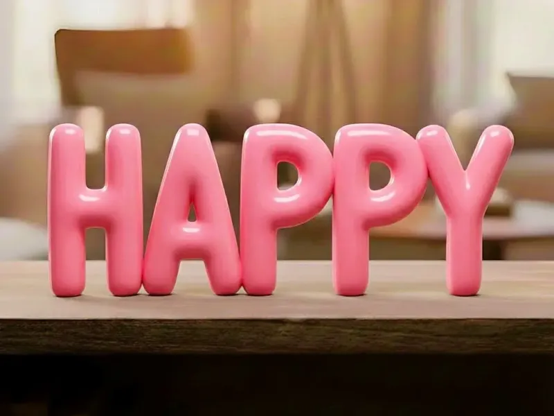HAPPY - إصدار الديكور الحديث اللامع