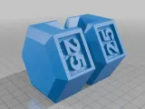 Dumbbell card holder 2.0-1