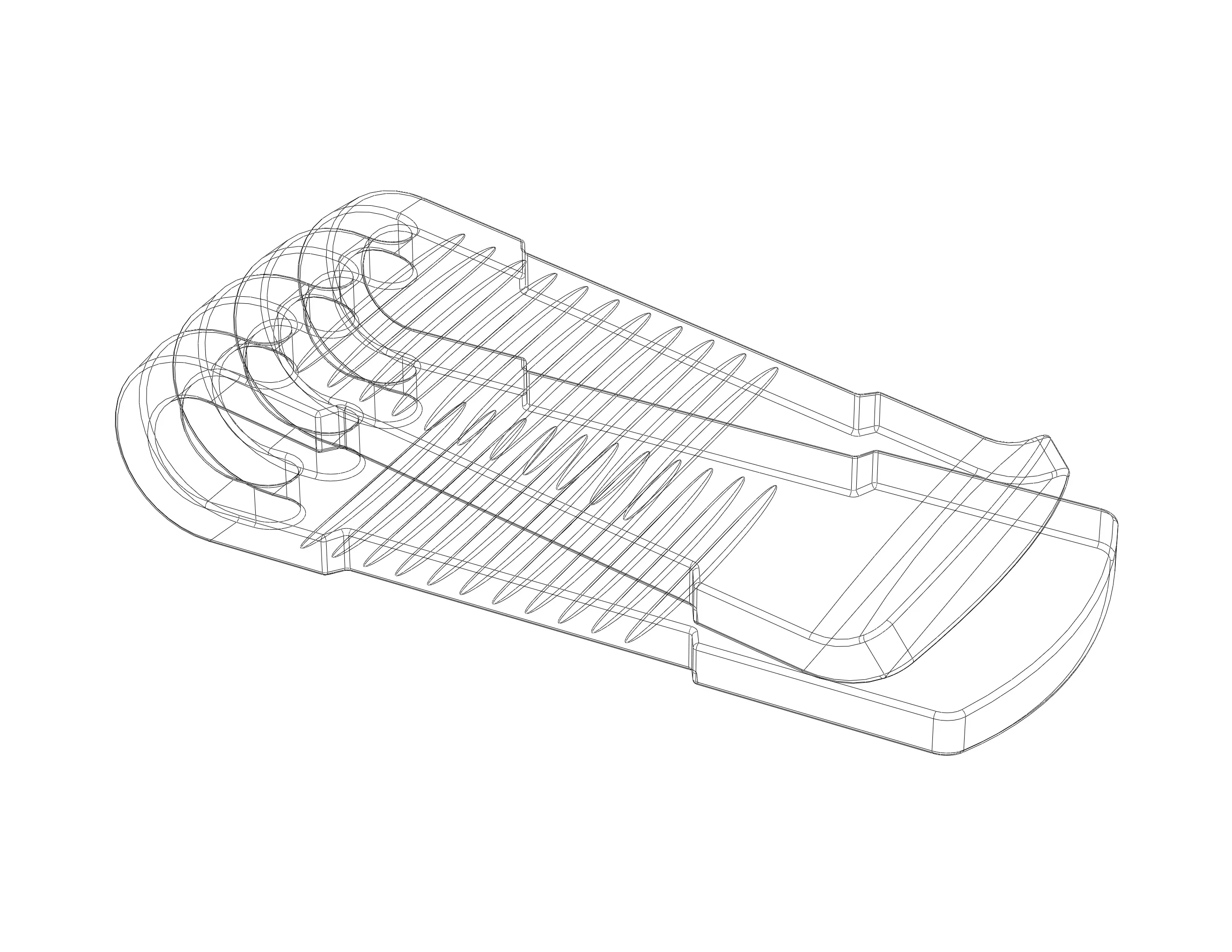 Plastic Money Wallet Clip