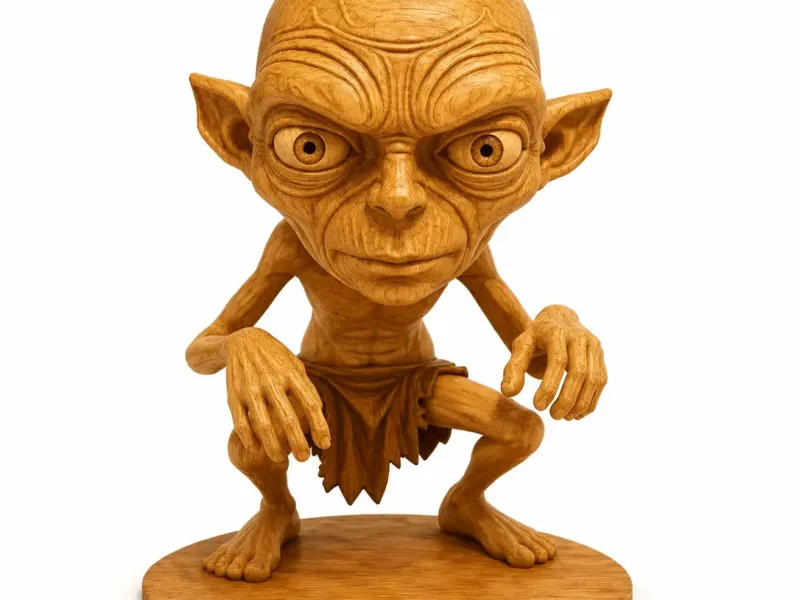 Gollum Lord of the Rings No AMS
