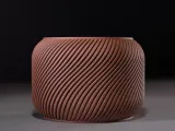 Vaso 0002 B - Vaso voluminoso attorcigliato-2