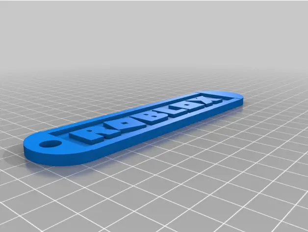 Roblox Keychain (thingiverse)