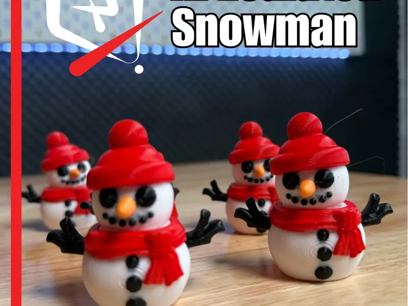 Gelenkiger Schneemann – CC-exklusiv