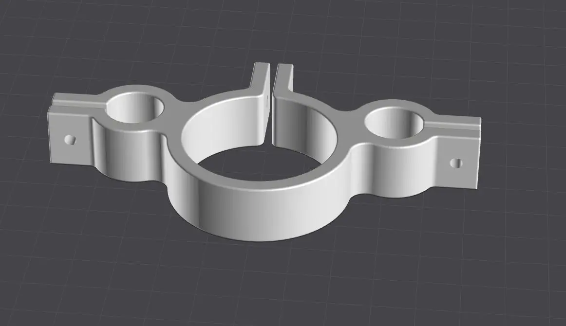 Flashlight holder for spray gun