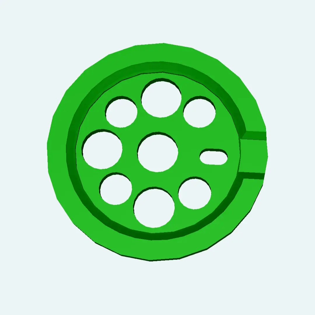 Bmx Sproket Keychain 