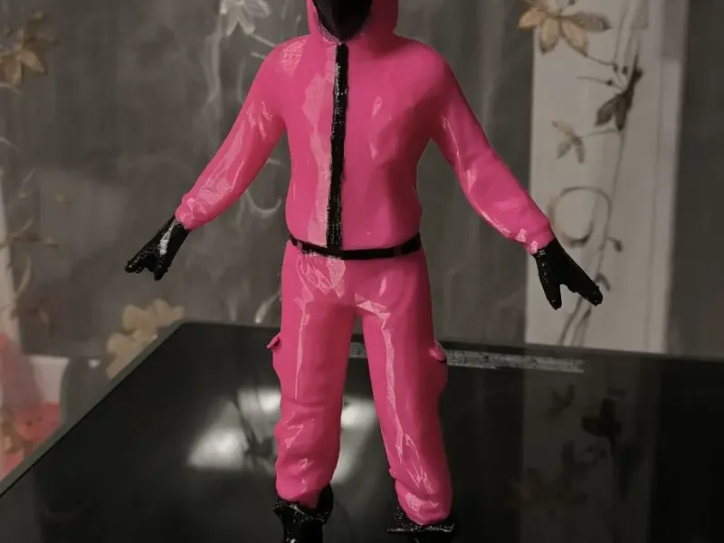 Squid Game Square Guard 3D Model 🟥🎭
