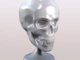 SKULL CHAIR ART DECORATION-4