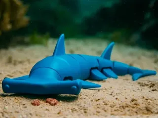 Articulated Hammerhead Shark Toy - Fun Gift Ideas